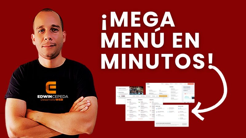 🧩 Cómo Crear un Mega Menú con Elementor Paso a Paso (Fácil y Rápido) | Guía 2025