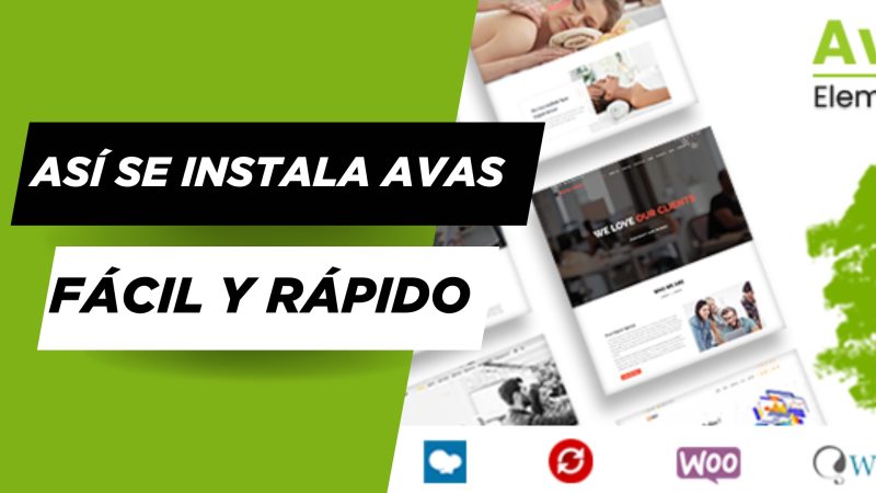 Cómo Instalar la Plantilla Avas en WordPress Paso a Paso [GUÍA COMPLETA 2025]