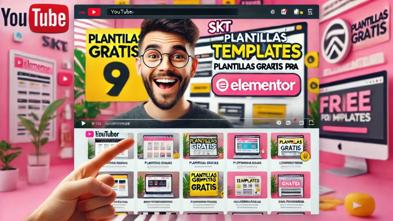 📢 SKT Templates: Plantillas GRATIS para ELEMENTOR 🔥 [Guía Completa 2025]
